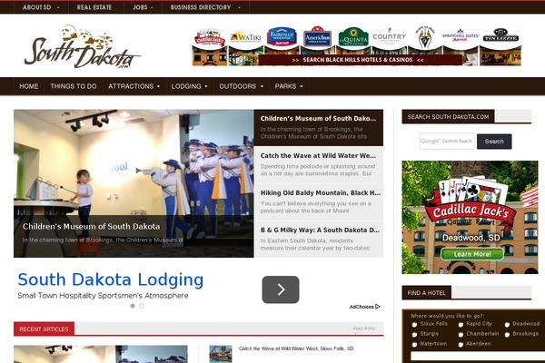 southdakota.com site used NovoMag