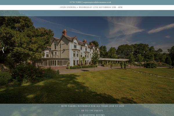Tabor theme site design template sample