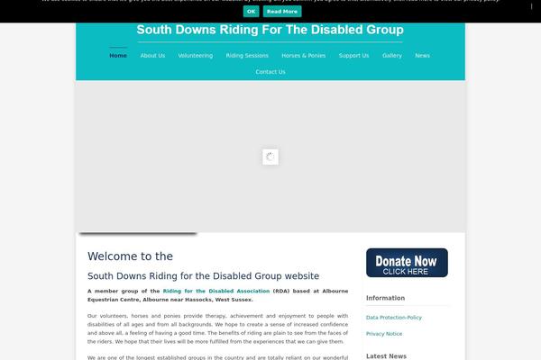 southdownsrda.org site used Southdownrdatheme