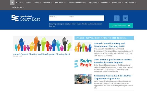 Generatepress_child theme site design template sample
