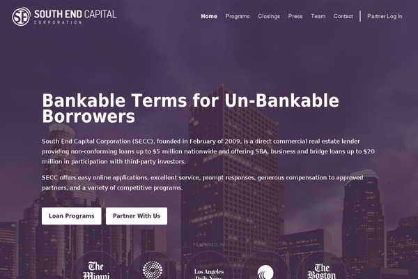 Sec theme site design template sample