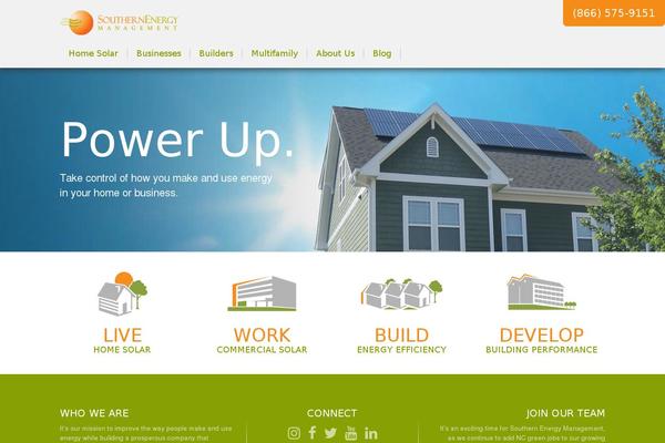 southern-energy.com site used Page Builder Framework