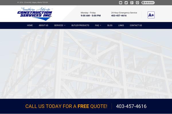 southernalbertaconstruction.com site used Megaproject-v1-05