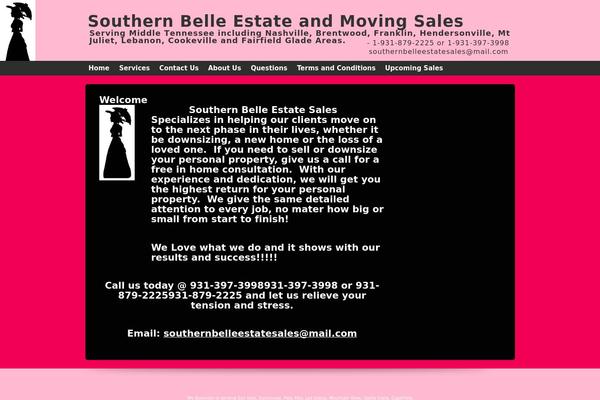 Smallbiz theme site design template sample