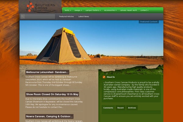 Coldstone theme site design template sample