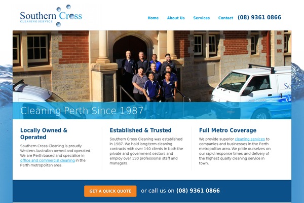 southerncrosscleaning.com site used Sccs