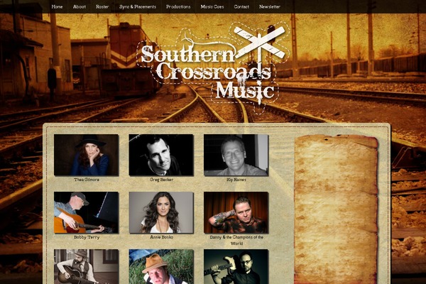 southerncrossroadsmusic.com site used Docandtee-bootstrap