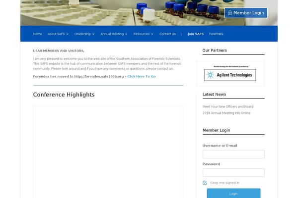 Site using Front-end-pm-pro plugin
