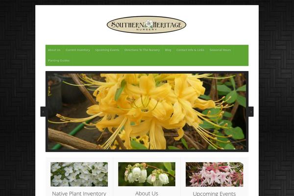 Seed theme site design template sample