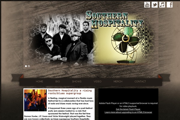 Site using GigPress plugin