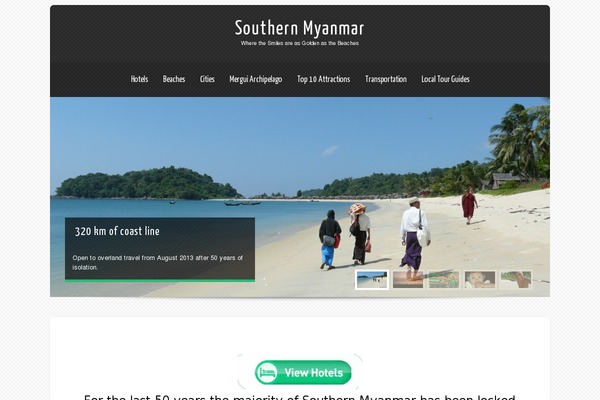 southernmyanmar.com site used Epic-blog