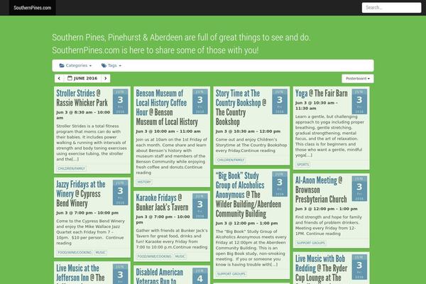 Melany theme site design template sample