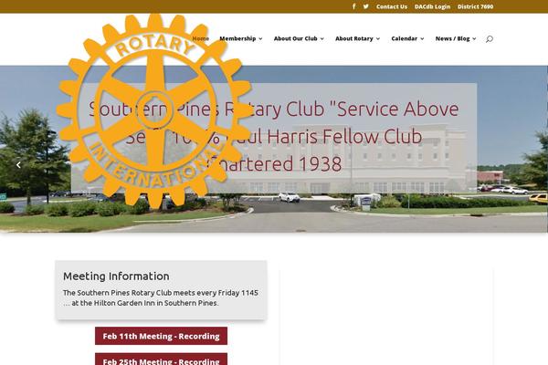 Divi Child theme site design template sample