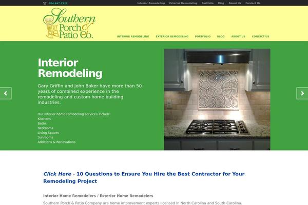 Flatpack theme site design template sample