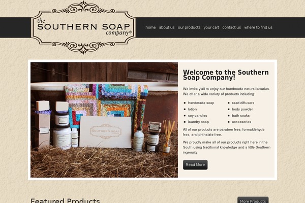 southernsoaps.com site used Metric