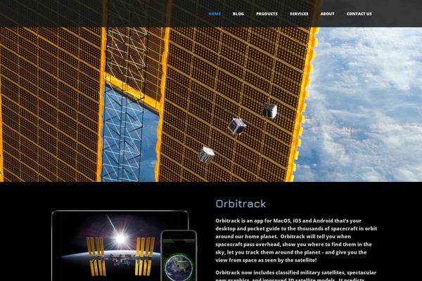 Elision Child theme site design template sample