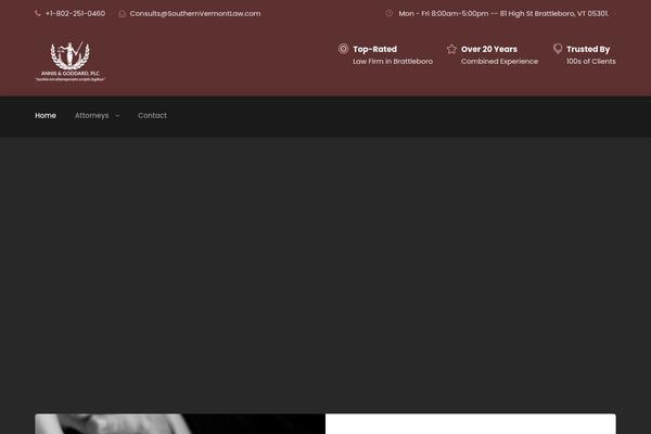 Attorna-child theme site design template sample