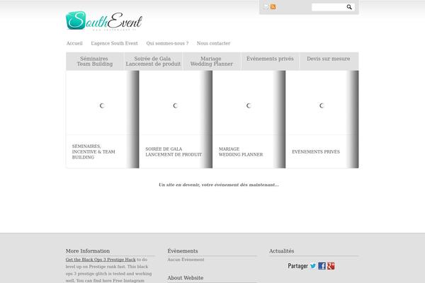 Newscast theme site design template sample