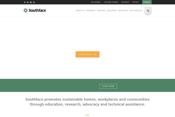 southface.org site used Beaver Builder