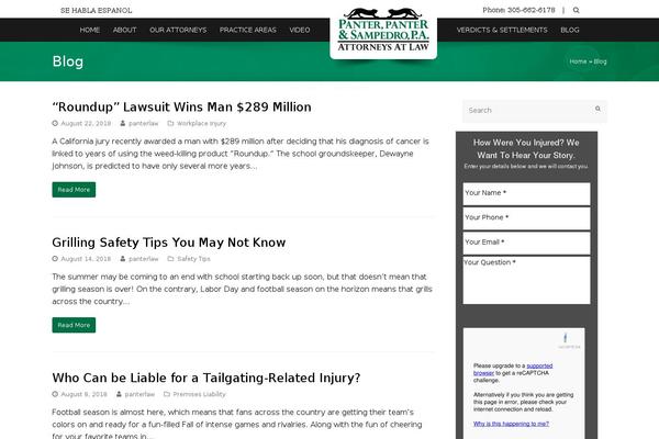 Site using Fuse Social Floating Sidebar plugin