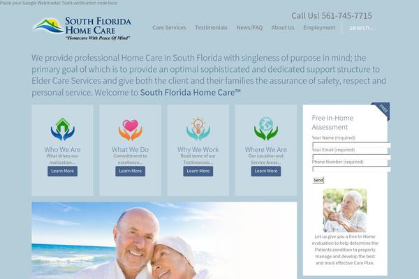 southfloridahomecare.com site used Glass