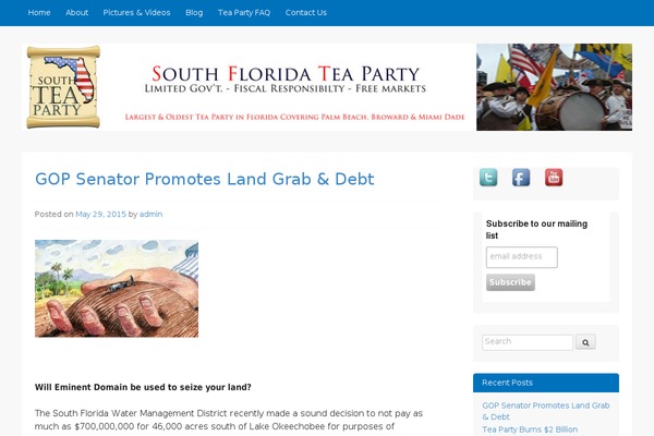 southfloridateaparty.net site used GovPress