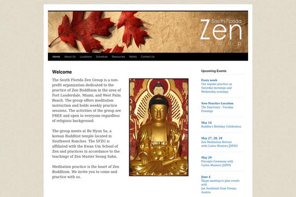 Site using WordPress Content Slide plugin