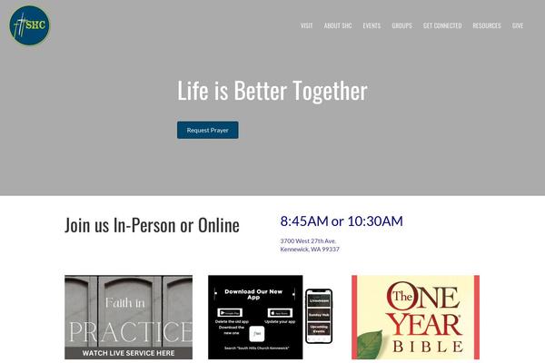 Site using Sermonaudio-widgets plugin