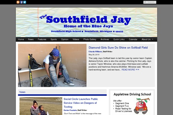 Sno Flex theme site design template sample