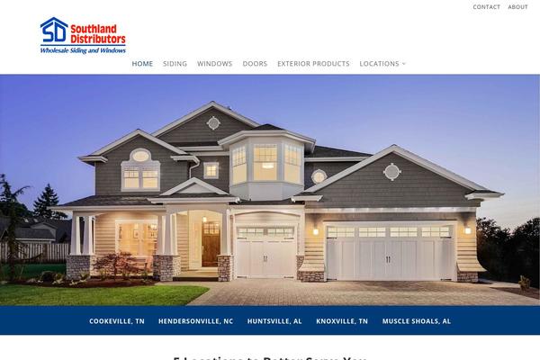 Divi_child theme site design template sample