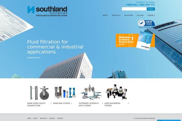 southlandfiltration.com.au site used Southland