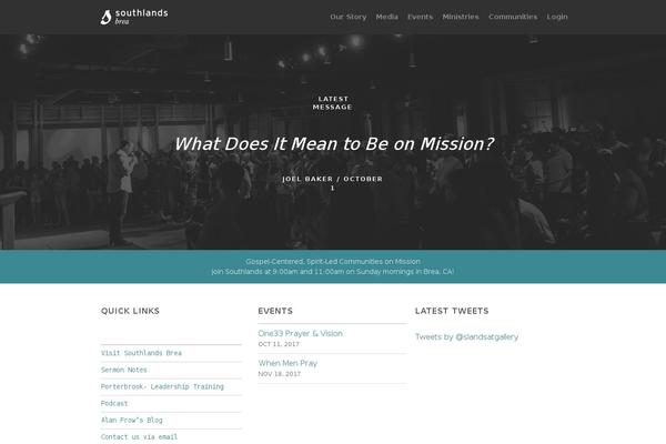 southlands.net site used Brea