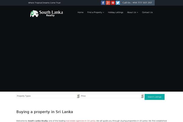 Site using WP Listings plugin