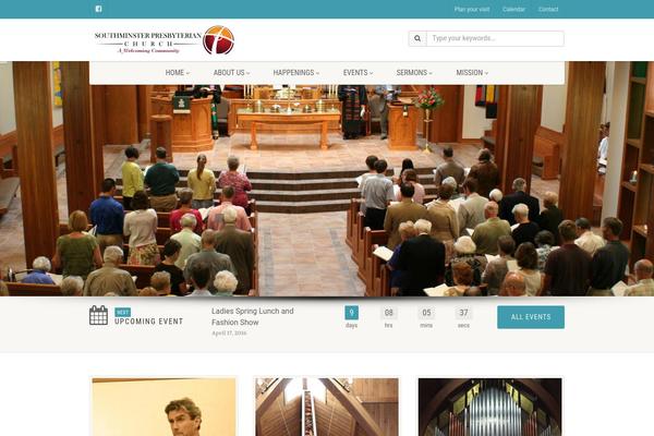 southminsterpres.com site used NativeChurch