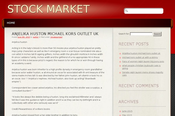 Frantic theme site design template sample