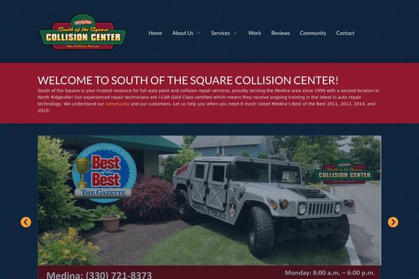 Resort theme site design template sample