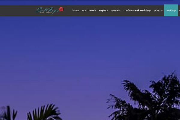 southpacificresort.com.au site used Southpacific