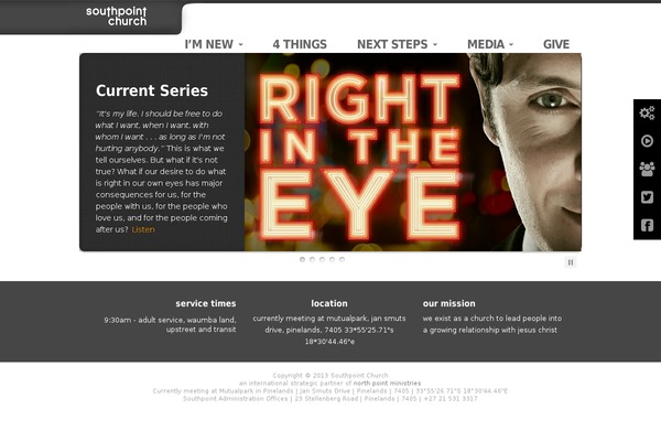 Site using Thechurchco plugin