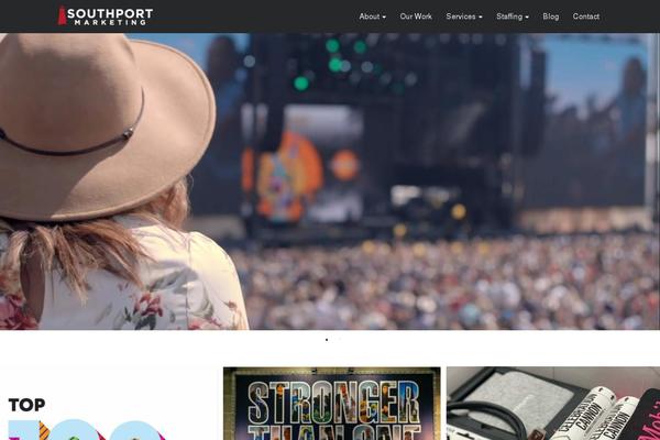 Southport theme site design template sample