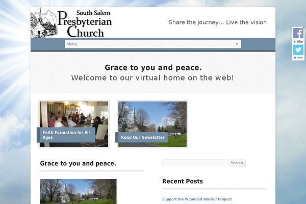 Risen theme site design template sample