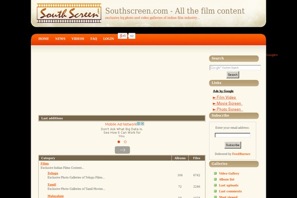 southscreen.com site used Fieldofsand