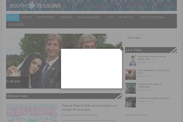 southsessions.cl site used BresponZive