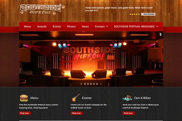 Bordeaux theme site design template sample