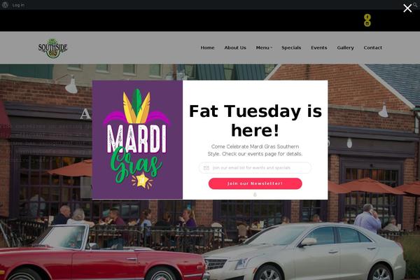 Triven theme site design template sample