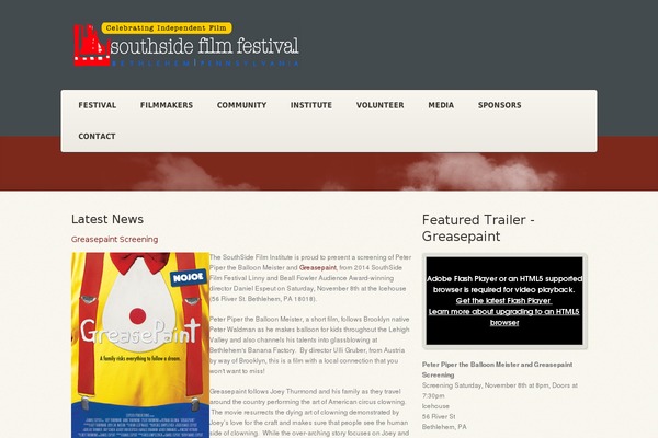 Blessing theme site design template sample