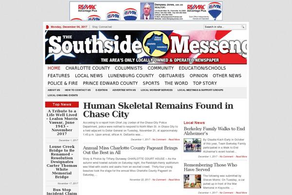 WP Newspaper theme site design template sample