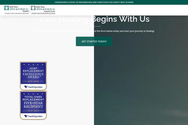 Site using Salient-core plugin