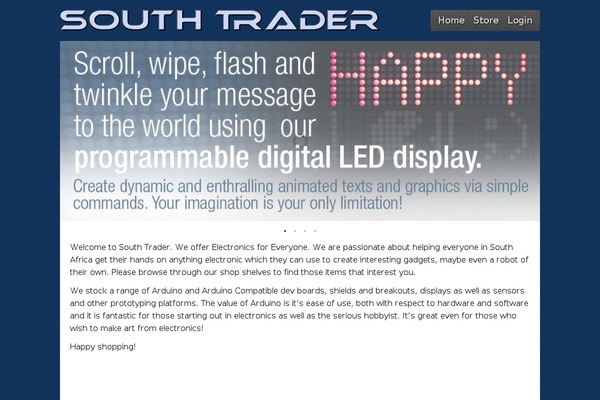 southtrader.co.za site used Storefront-echo