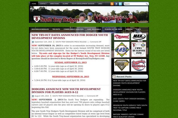 southtroydodgers.com site used Playfootball