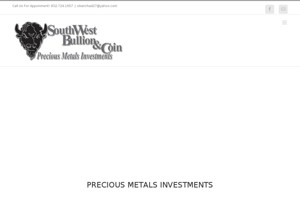 southwestbullion.com site used Avada